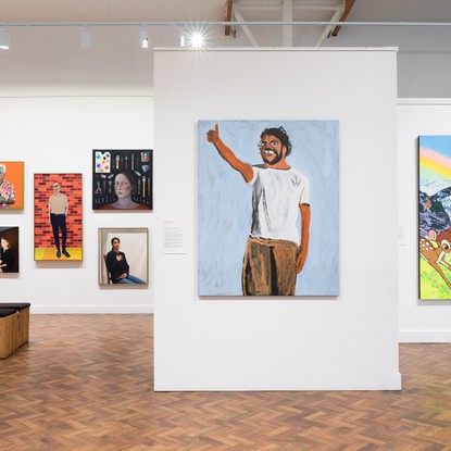Installation view, 2017 Archibald Prize, An Art Gallery of NSW touring exhibition