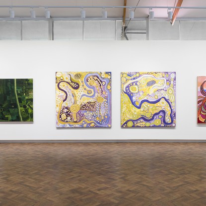 Installation view, ‘Of the Sun’, 6 dec 2019 – 25 jan 2020. Image Silversalt Photography