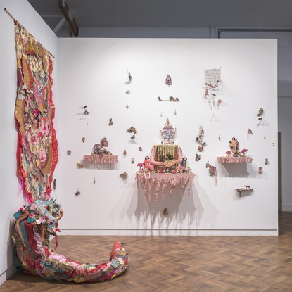 Installation view, Gallery 2: Emma Rani Hodges, 17 jul. - 28 aug. 2021. Image Brenton McGeachie.