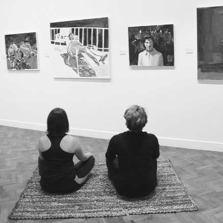 Quiet time at the Gallery