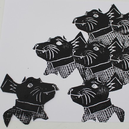 Tessellation prints with Sally