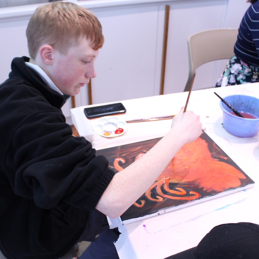 High School Art Club Term 1 Goulburn Regional Art Gallery