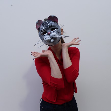 Mask it with papier mache with Sally