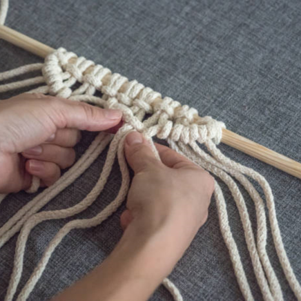 Macrame workshop for youth