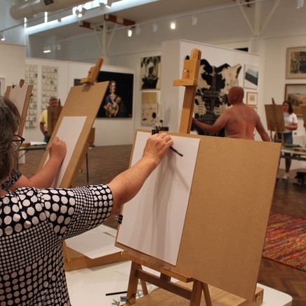 Life Drawing with local artist, Anthea da Silva