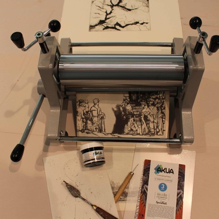 Introduction to Printmaking on a Press