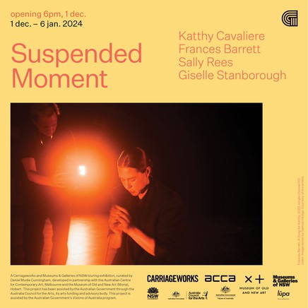Exhibition Opening and Artist led tour of 'Suspended Moment'