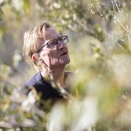 Poetry reading in the Gallery with John R Walker