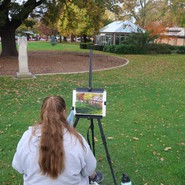 Plein Air Painting in Belmore Park